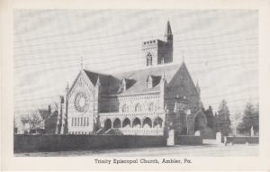 4125.22 Ambler Pa Postcard_Trinity Episcopal Church