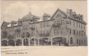 4125.46 Ambler Pa Postcard_Opera House_circa 1908