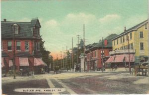 4125.73 Ambler Pa Postcard_Butler Avenue (2)