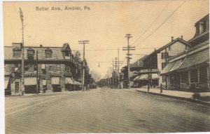 4125.75 Ambler Pa Postcard_Butler Avenue_circa 1905