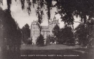 4500_292_Doylestown PA Postcard_Bucks County Historical Society Building